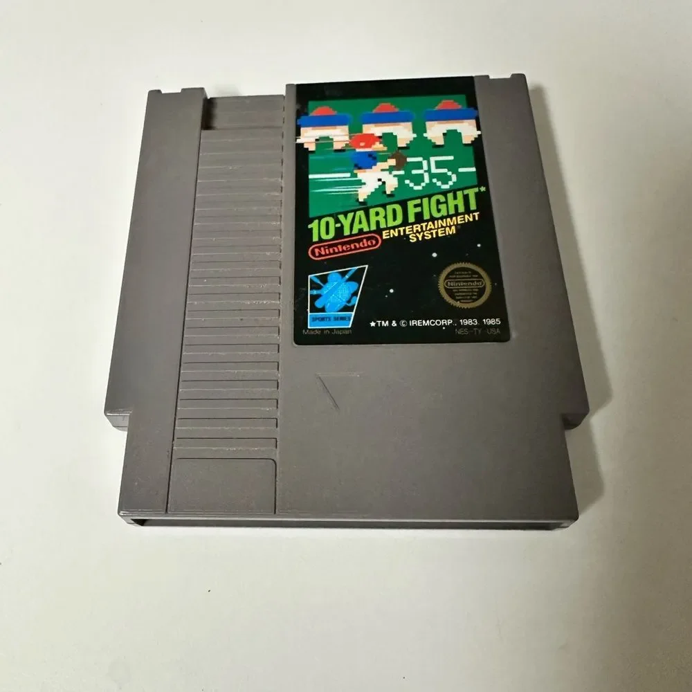 Nintendo‎ NES 10-yard fight Nintendo Entertainment System video game